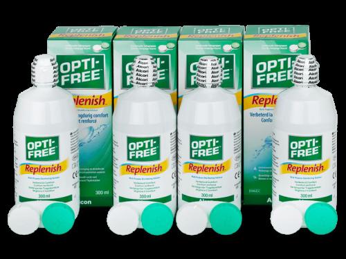Υγρό OPTI-FREE RepleniSH 4x 300 ml